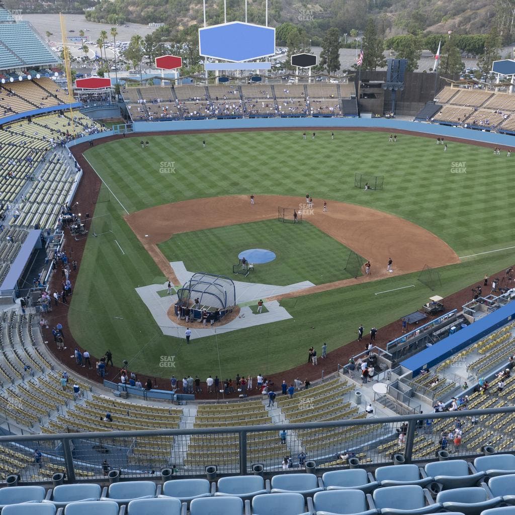 Dodger Stadium - Section 6 Td Seat View