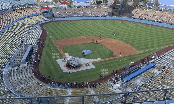 Dodger Stadium - Section 6 Td Seat View
