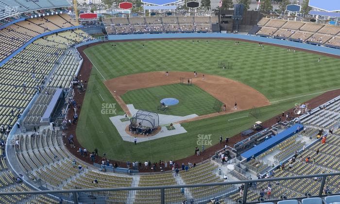 Dodger Stadium - Section 6 Td Seat View