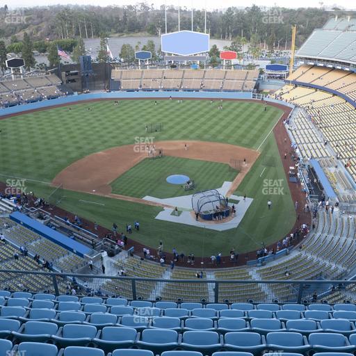 Dodger Stadium - Section 7 Td Seat View