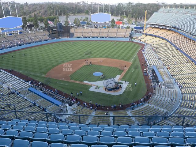 Dodger Stadium - Section 7 Td Seat View