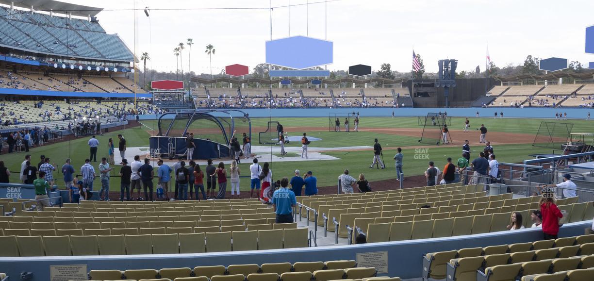 Dodger Stadium - Section 8 Fd Seat View