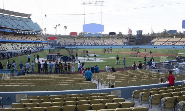 Dodger Stadium - Section 8 Fd Seat View