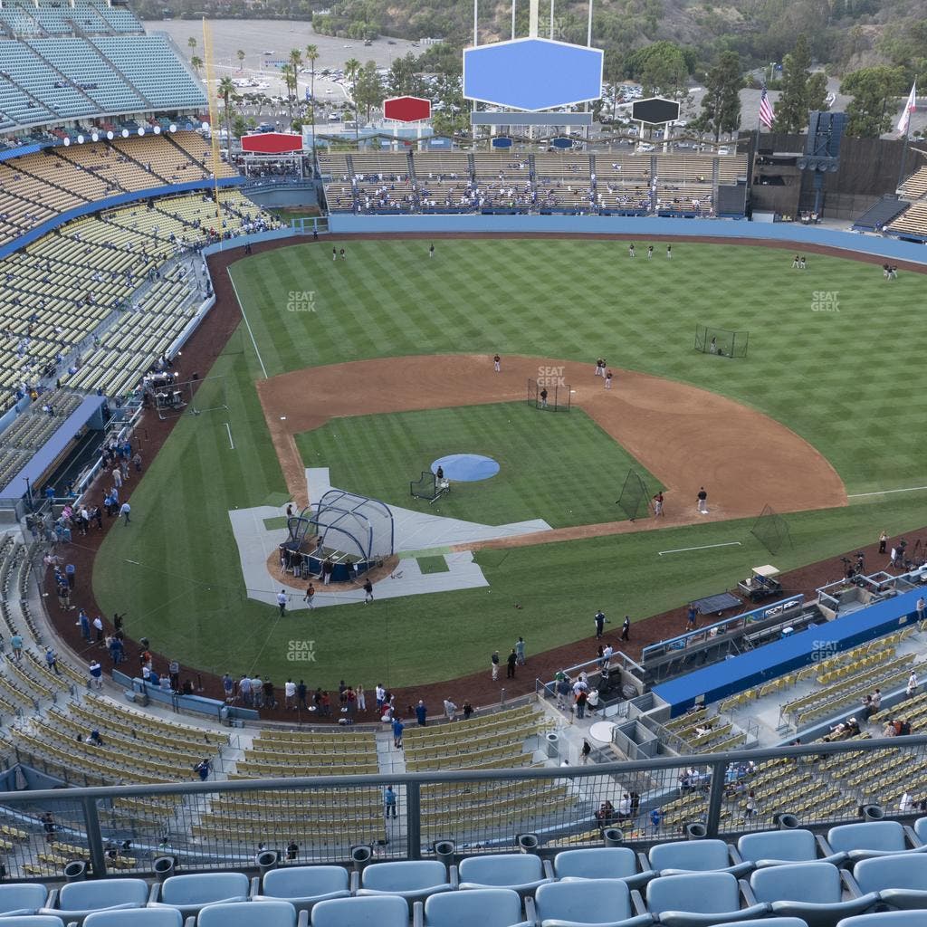 Dodger Stadium - Section 8 Td Seat View
