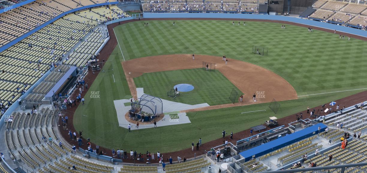 Dodger Stadium - Section 8 Td Seat View