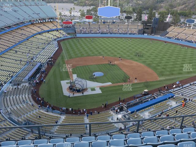 Dodger Stadium - Section 8 Td Seat View