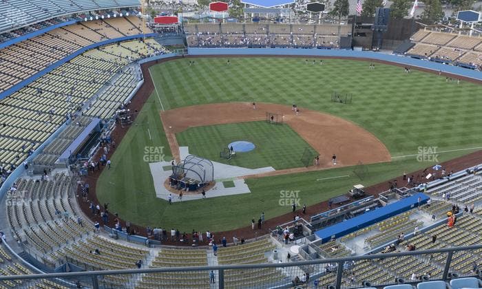 Dodger Stadium - Section 8 Td Seat View