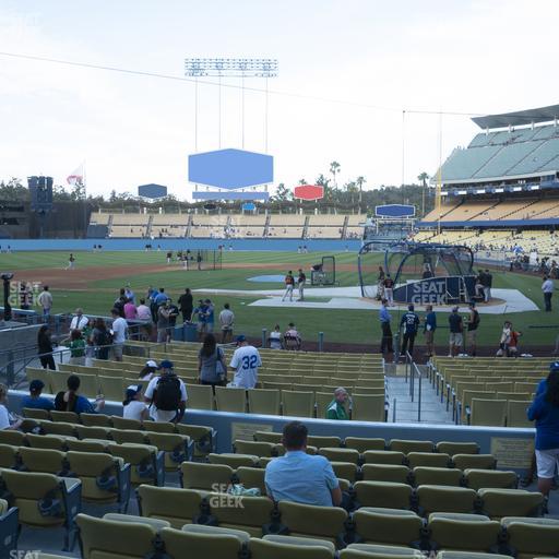 Dodger Stadium - Section 9 Fd Seat View