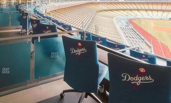 Dodger Stadium - Section Stadium Club Box 1 Seat View
