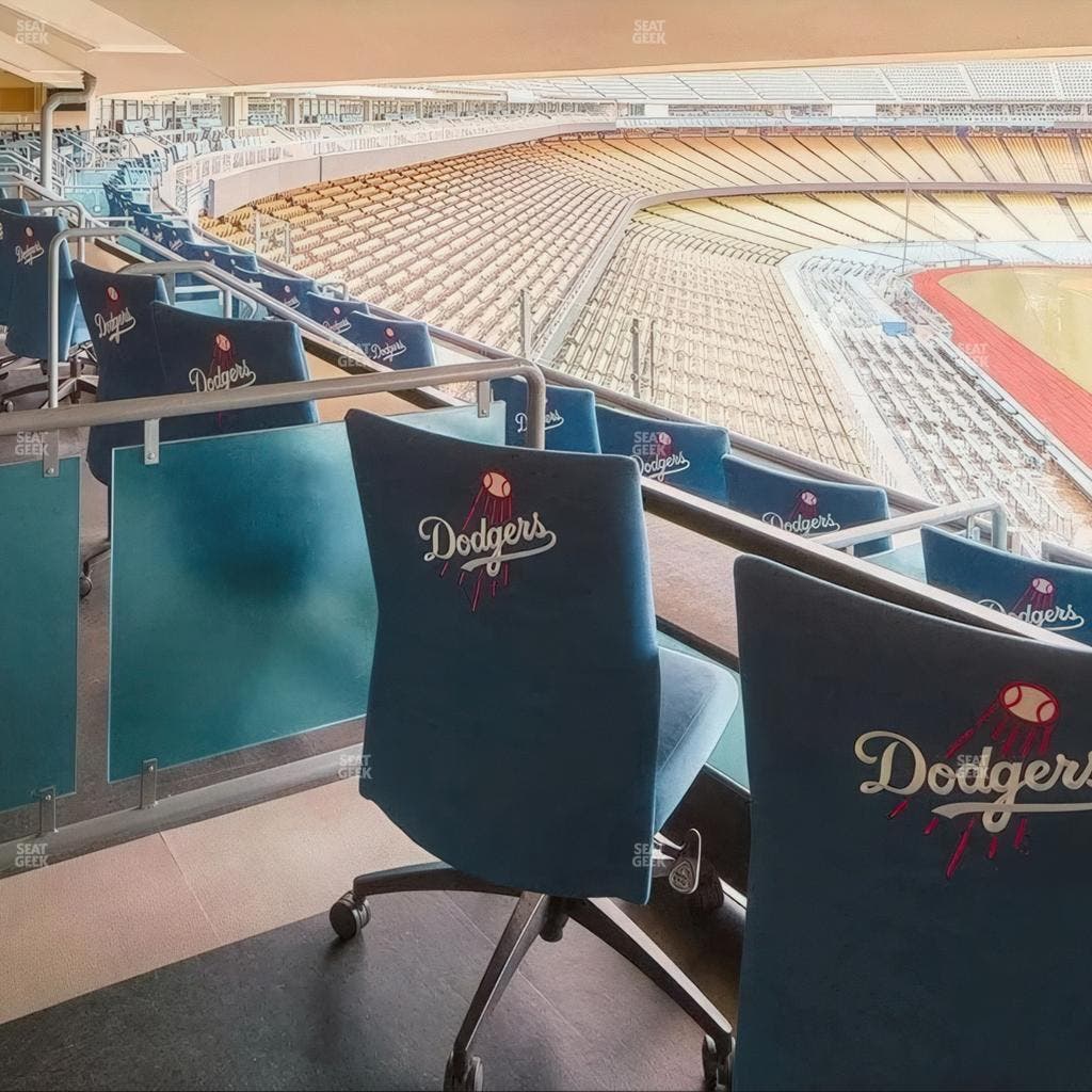 Dodger Stadium - Section Stadium Club Box 6 Seat View