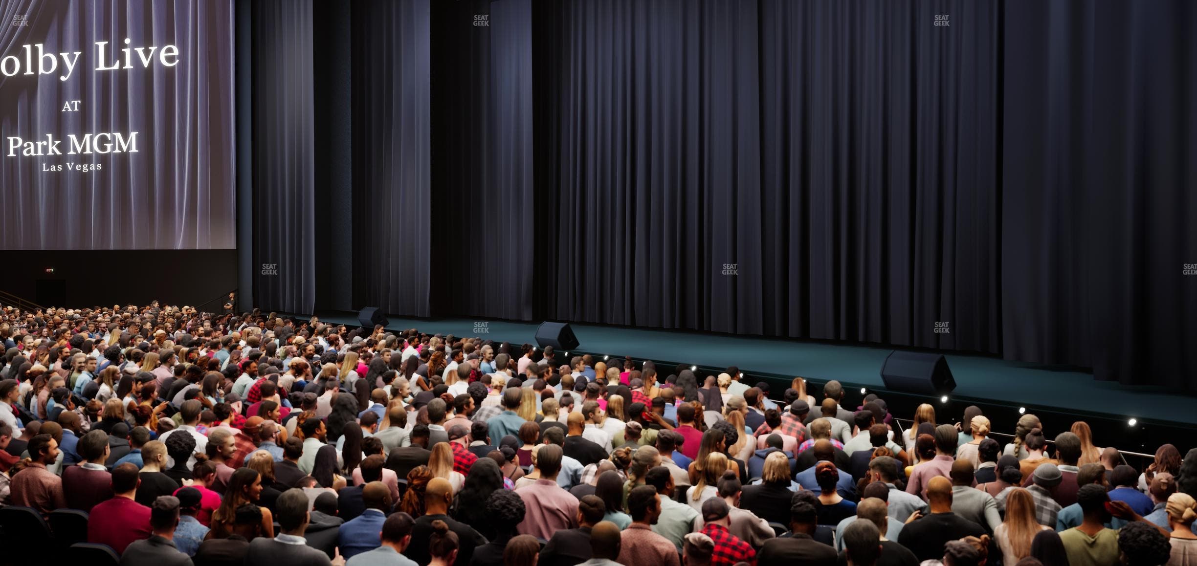 Dolby Live at Park MGM - Section 201 Seat View