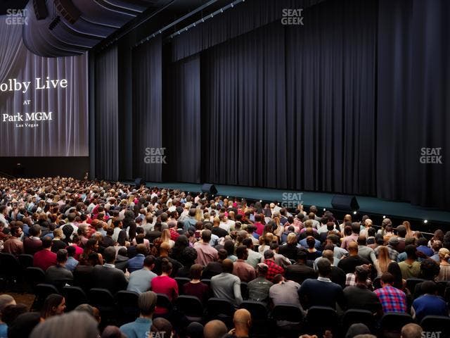 Dolby Live at Park MGM - Section 201 Seat View