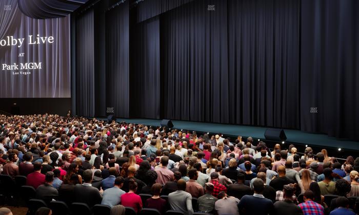Dolby Live at Park MGM - Section 201 Seat View