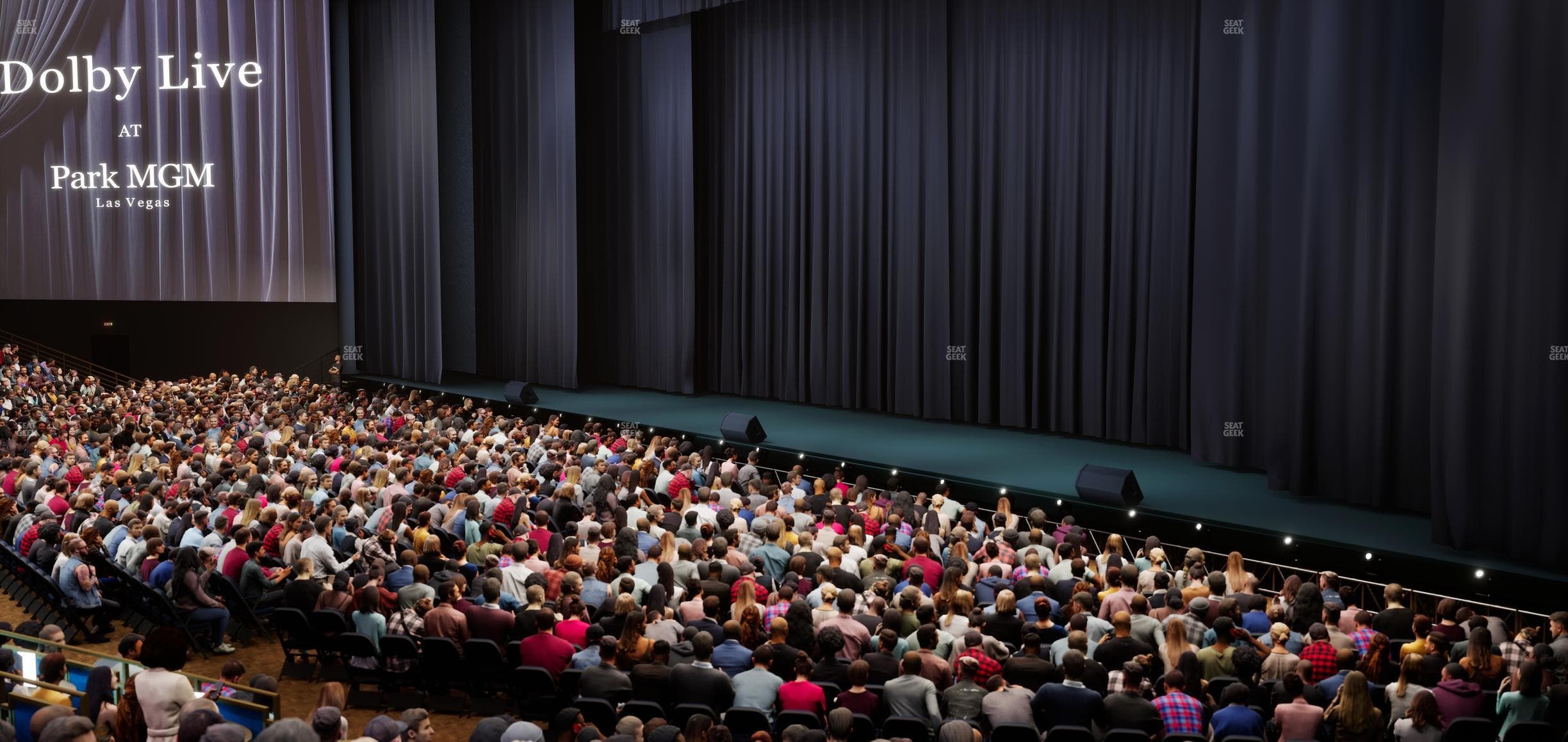 Dolby Live at Park MGM - Section 201 Seat View