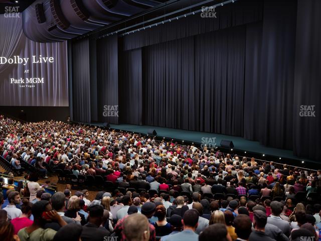 Dolby Live at Park MGM - Section 201 Seat View