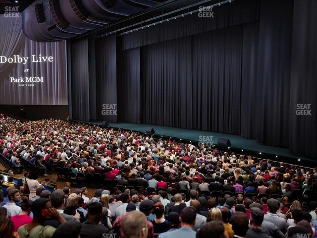 Dolby Live at Park MGM - Section 201 Seat View