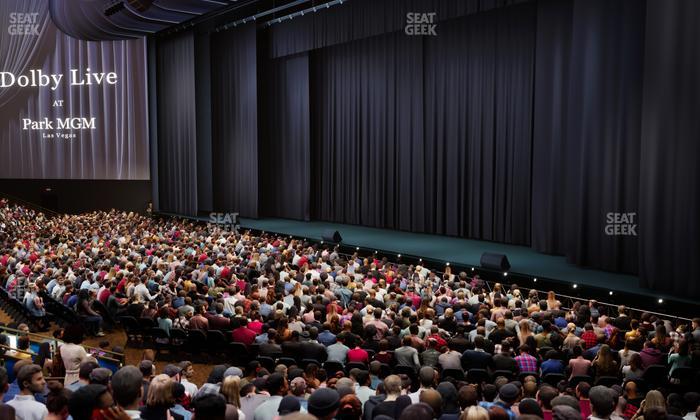 Dolby Live at Park MGM - Section 201 Seat View