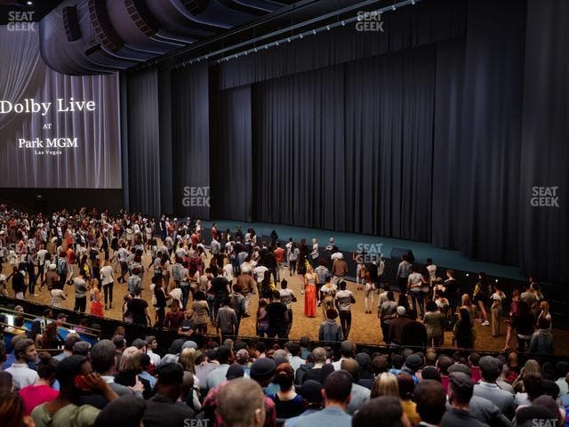 Dolby Live at Park MGM - Section 201 Seat View