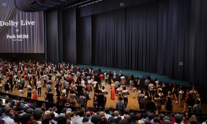 Dolby Live at Park MGM - Section 201 Seat View