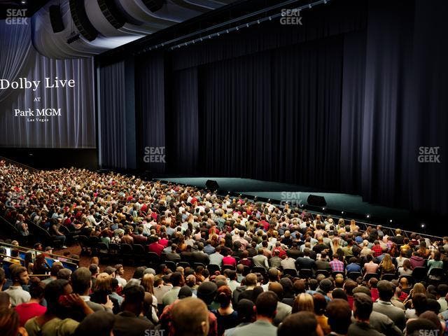 Dolby Live at Park MGM - Section 201 Seat View