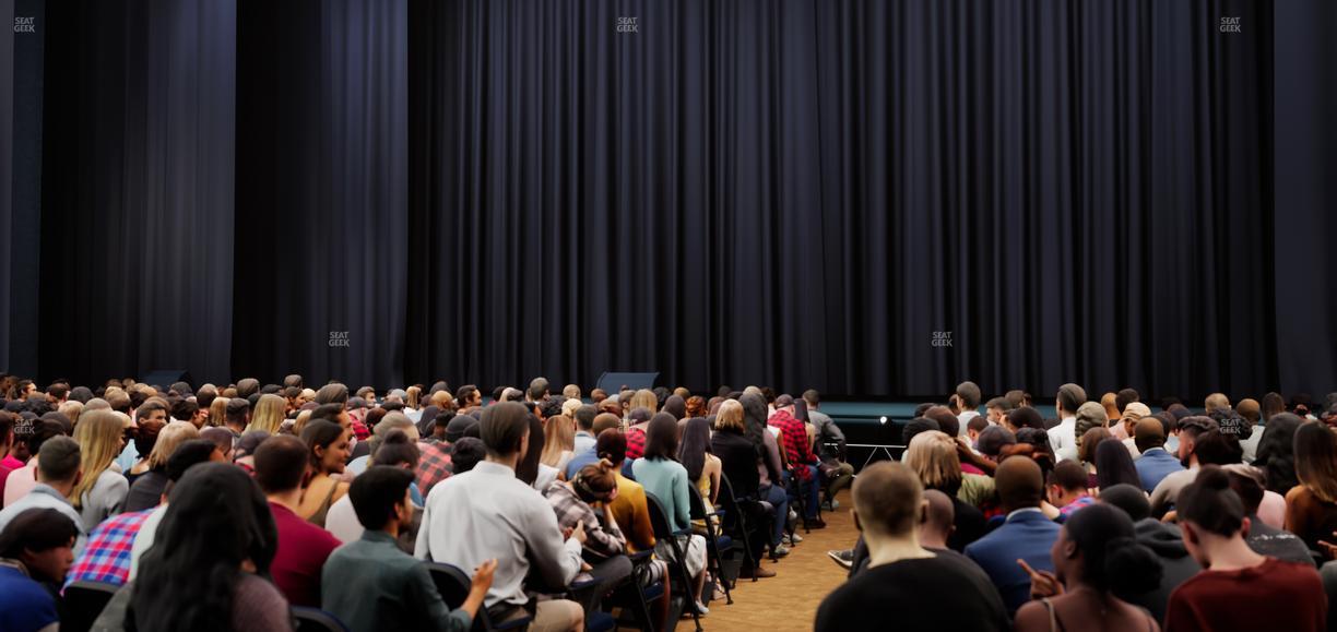 Dolby Live at Park MGM - Section 202 Floor Seat View