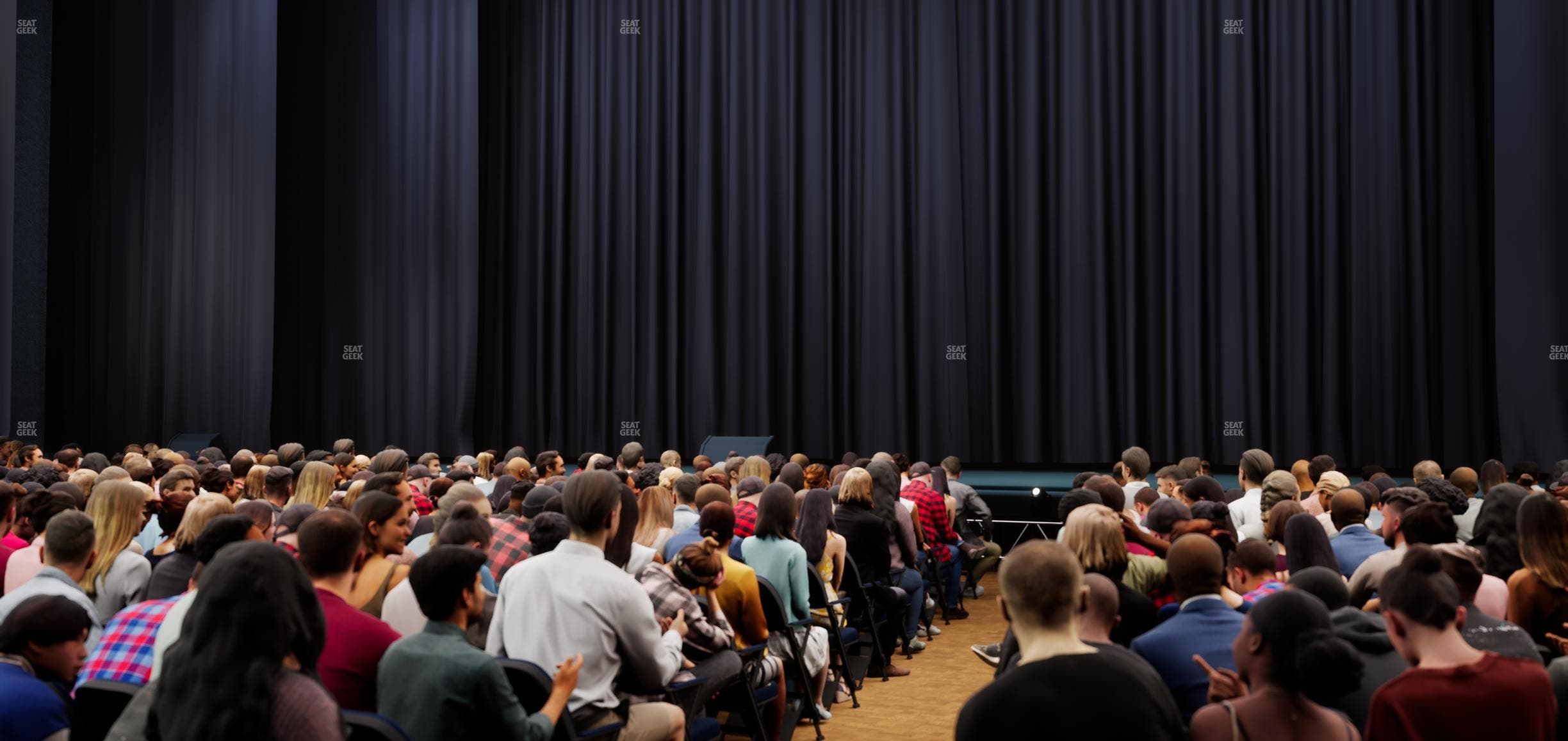 Dolby Live at Park MGM - Section 202 Floor Seat View