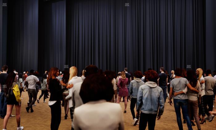 Dolby Live at Park MGM - Section 202 Floor Seat View