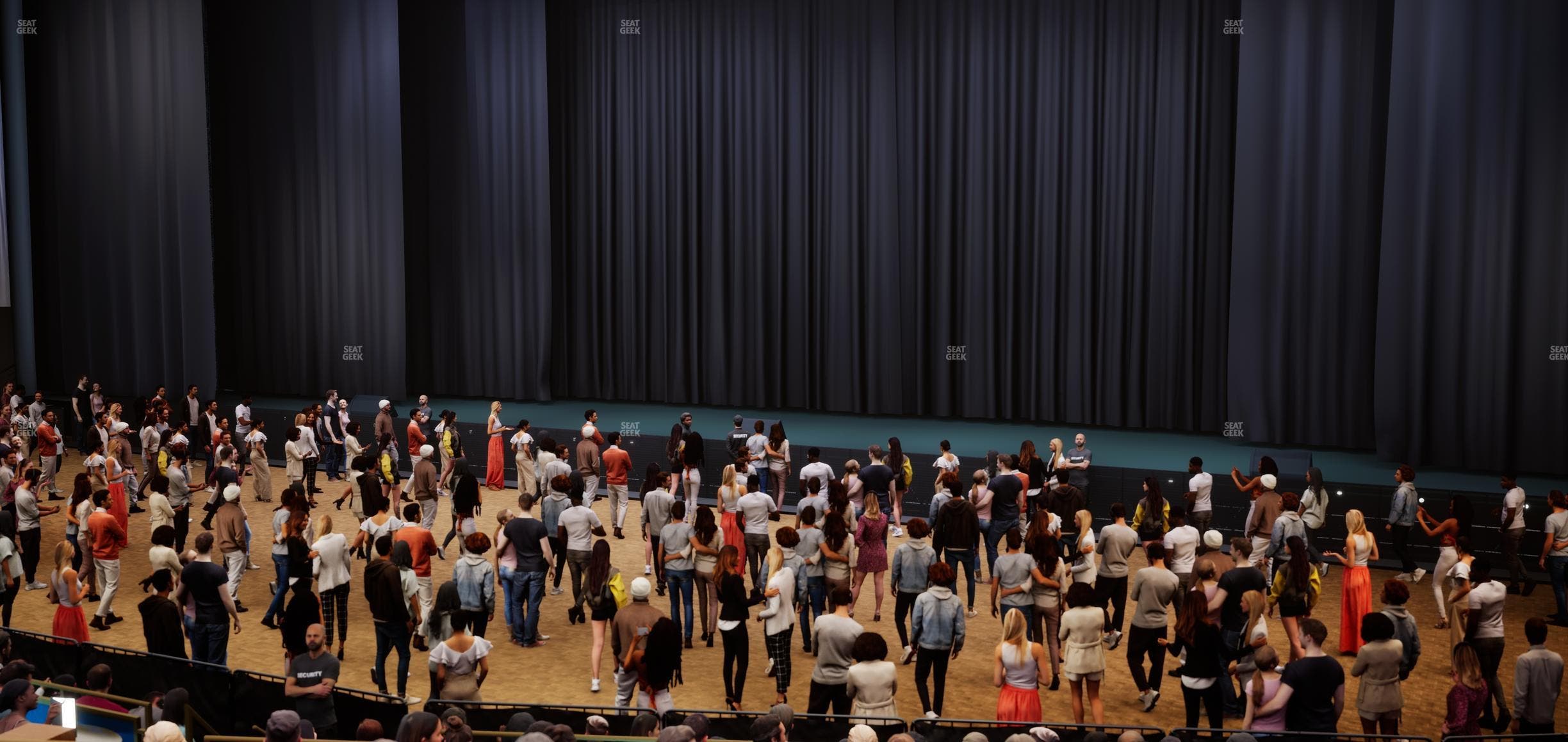 Dolby Live at Park MGM - Section 202 Seat View