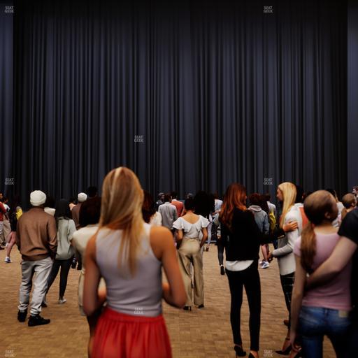 Dolby Live at Park MGM - Section 203 Floor Seat View