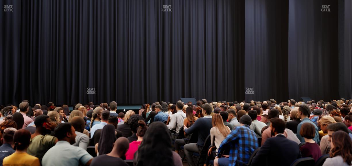 Dolby Live at Park MGM - Section 204 Floor Seat View
