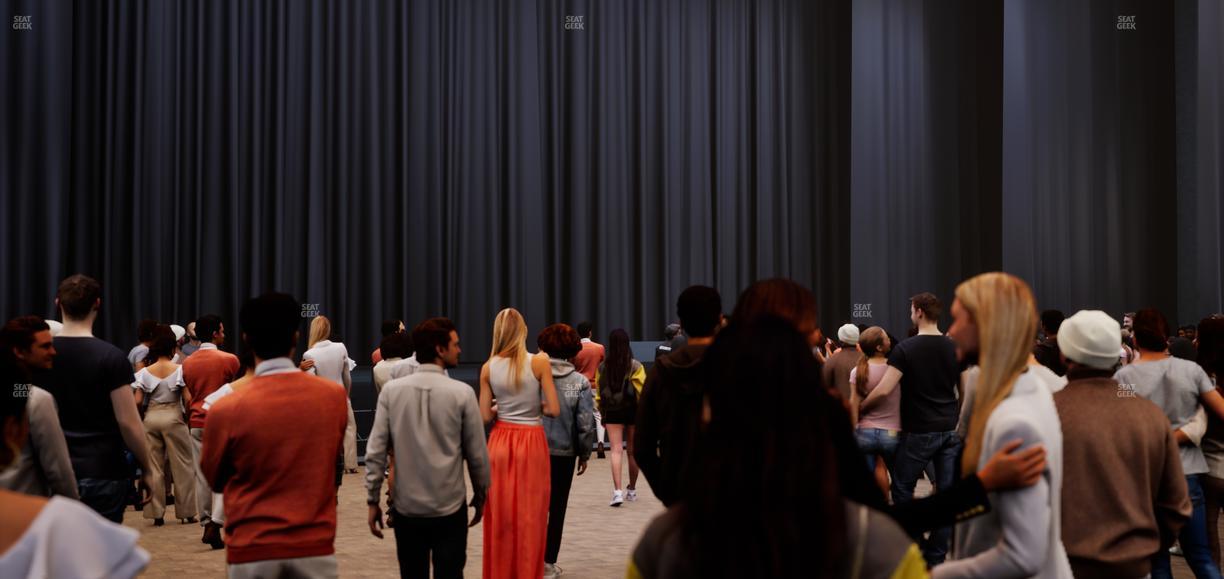 Dolby Live at Park MGM - Section 204 Floor Seat View