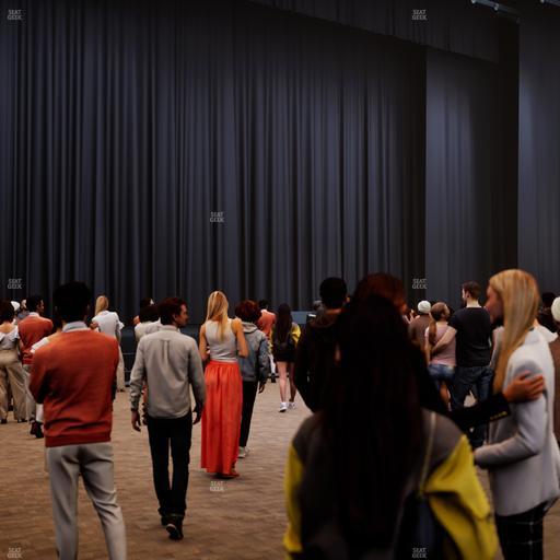 Dolby Live at Park MGM - Section 204 Floor Seat View