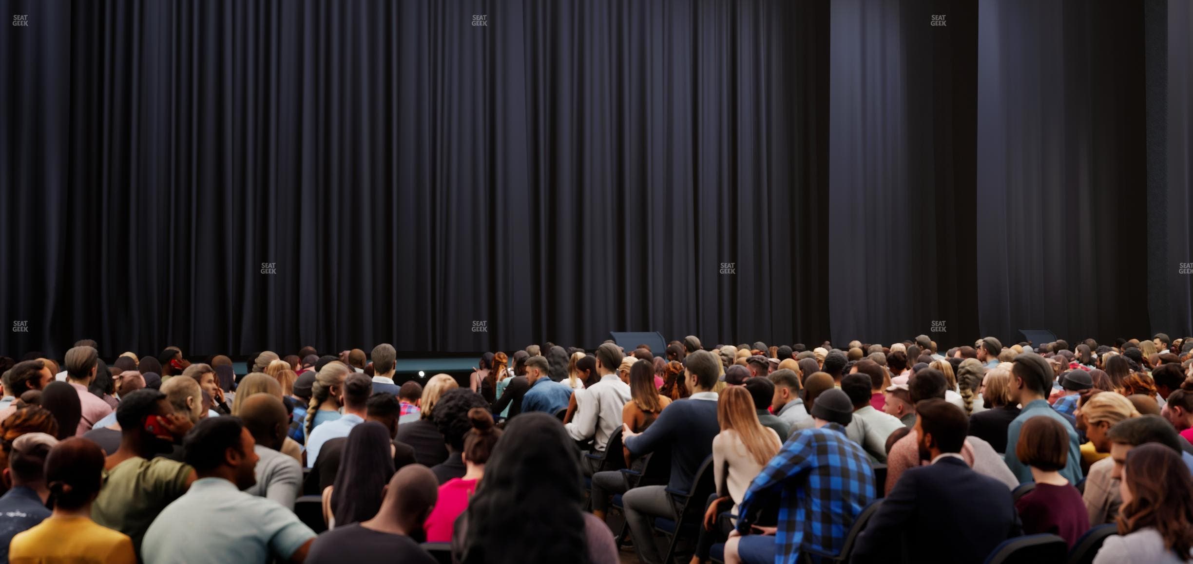 Dolby Live at Park MGM - Section 204 Floor Seat View