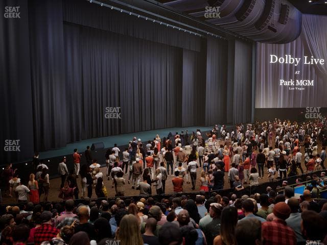 Dolby Live at Park MGM - Section 205 Seat View