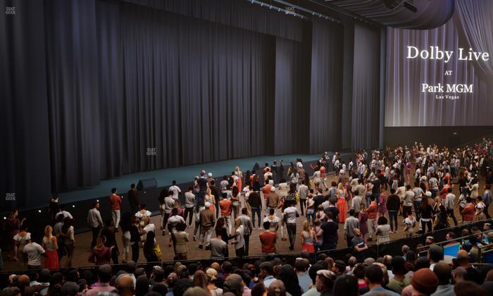 Dolby Live at Park MGM - Section 205 Seat View