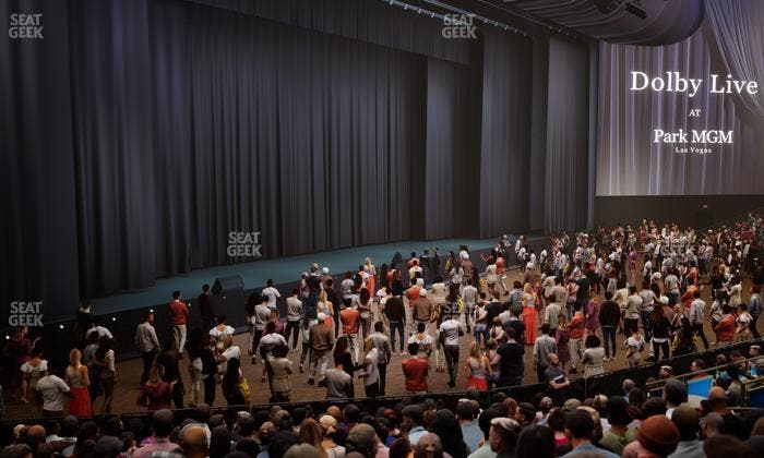 Dolby Live at Park MGM - Section 205 Seat View