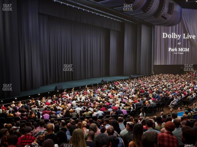 Dolby Live at Park MGM - Section 205 Seat View