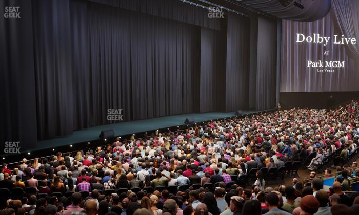 Dolby Live at Park MGM - Section 205 Seat View