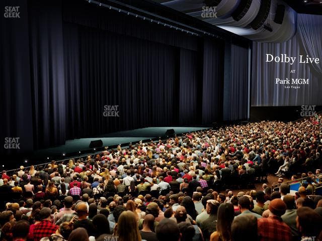 Dolby Live at Park MGM - Section 205 Seat View