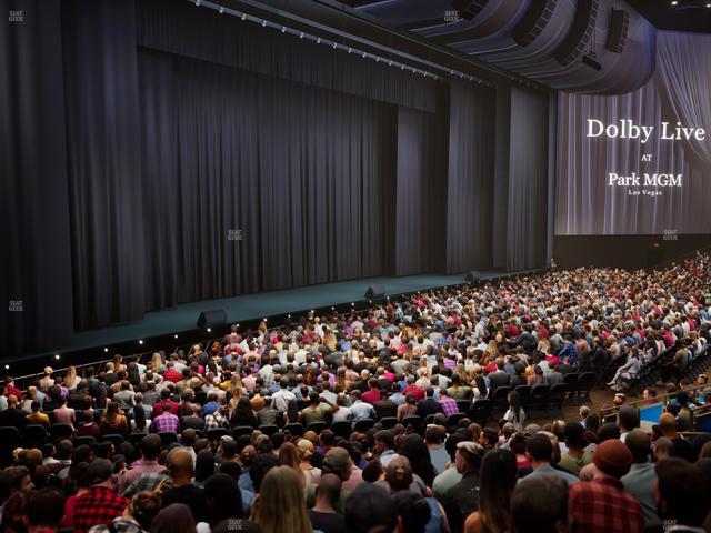 Dolby Live at Park MGM - Section 205 Seat View