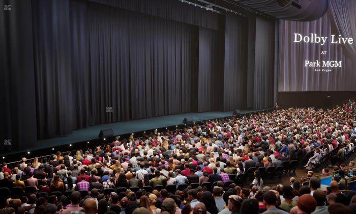 Dolby Live at Park MGM - Section 205 Seat View