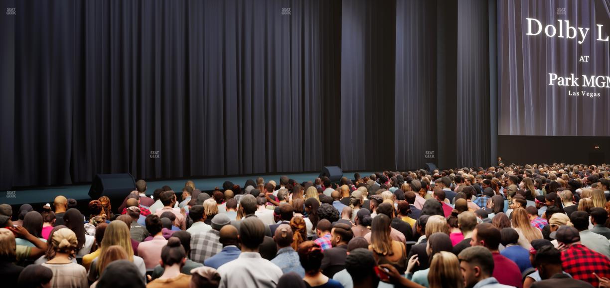 Dolby Live at Park MGM - Section 205 Seat View