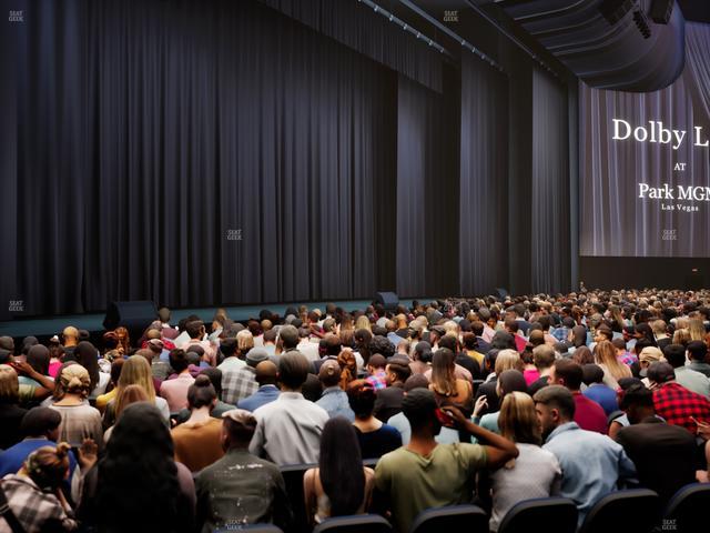Dolby Live at Park MGM - Section 205 Seat View
