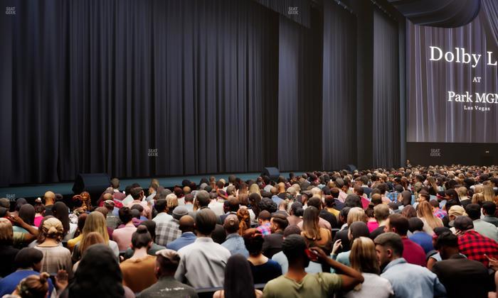 Dolby Live at Park MGM - Section 205 Seat View