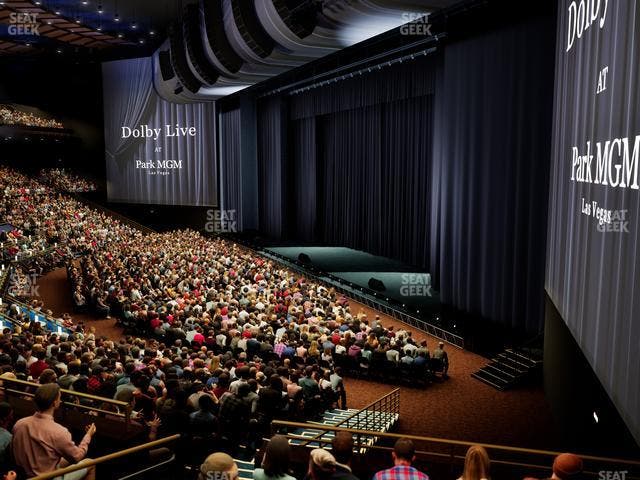 Dolby Live at Park MGM - Section 301 Seat View