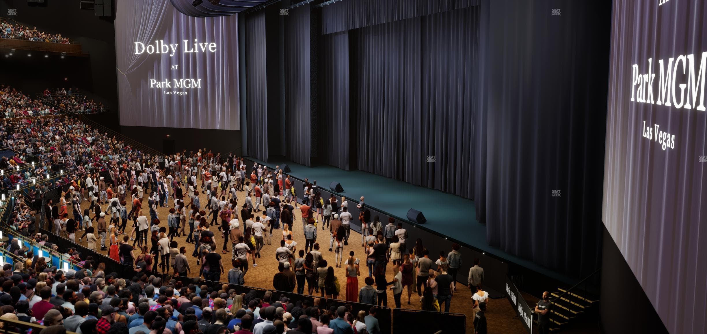 Dolby Live at Park MGM - Section 301 Seat View