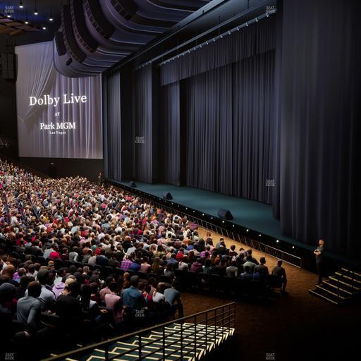 Dolby Live at Park MGM - Section 301 Seat View