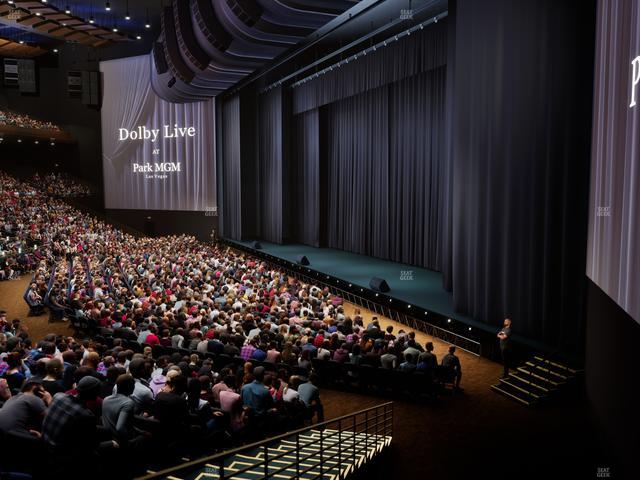 Dolby Live at Park MGM - Section 301 Seat View