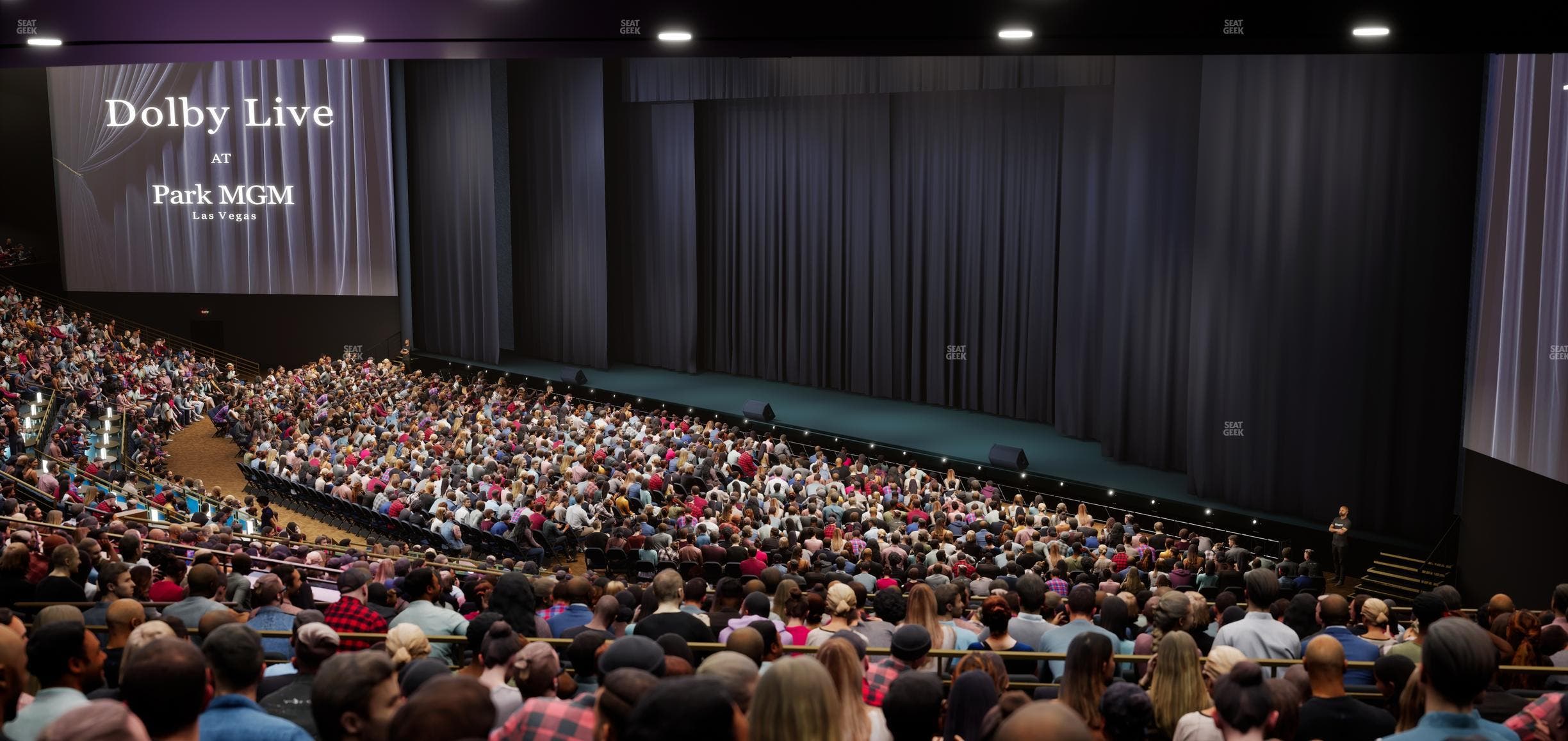 Dolby Live at Park MGM - Section 302 Seat View