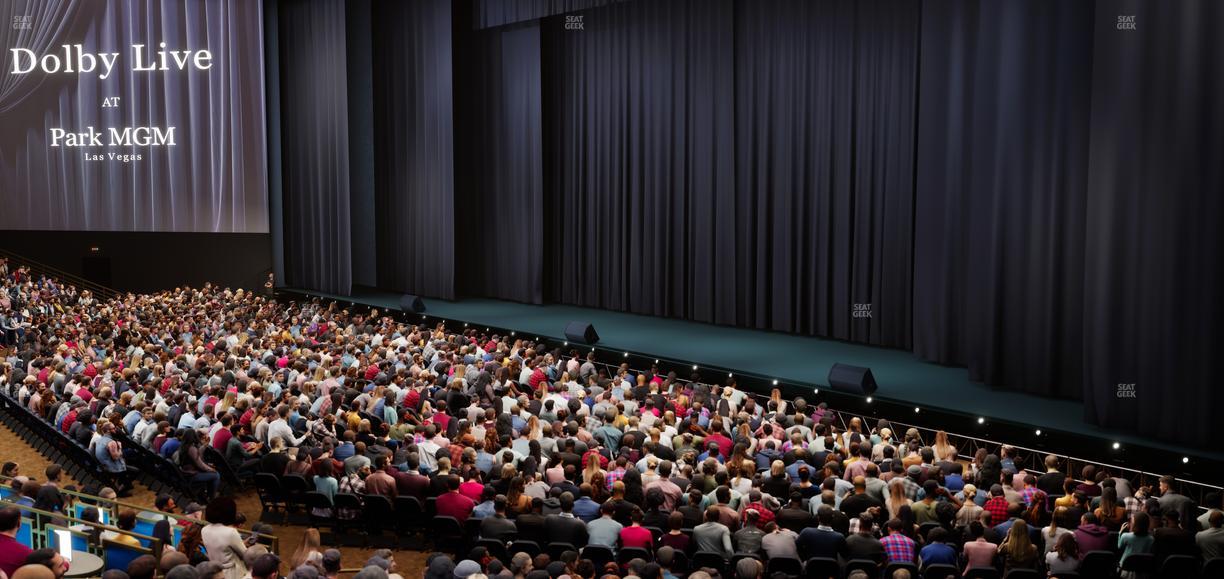 Dolby Live at Park MGM - Section 302 Seat View